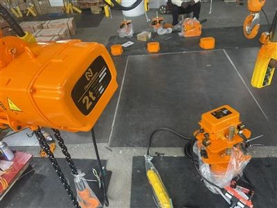 2T підйомник електричного ланцюга від NewVision офіційно відправлений до Авст...